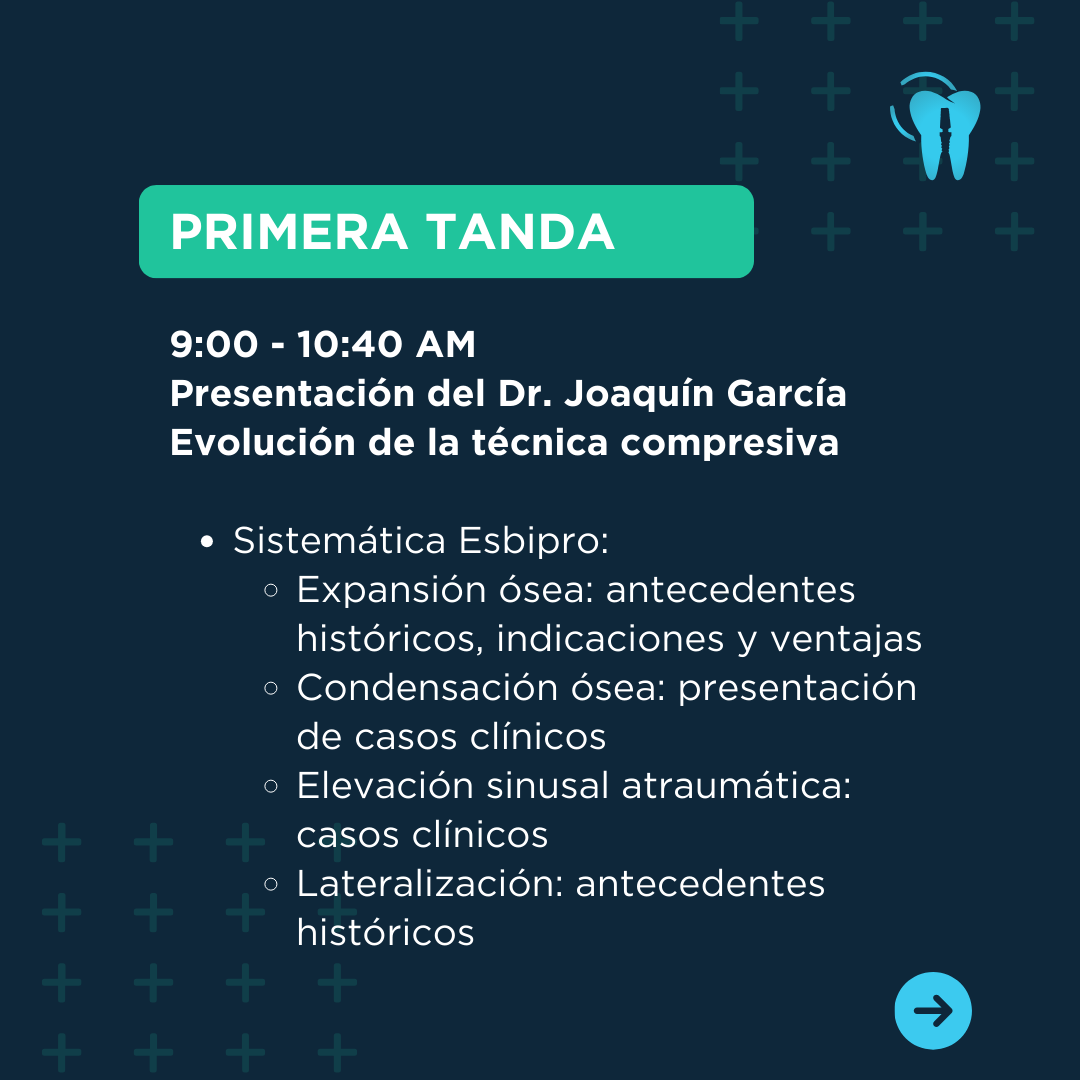 Entrada 1er Congreso Dominicano de Implantología Monofásica (Solo Entrada)